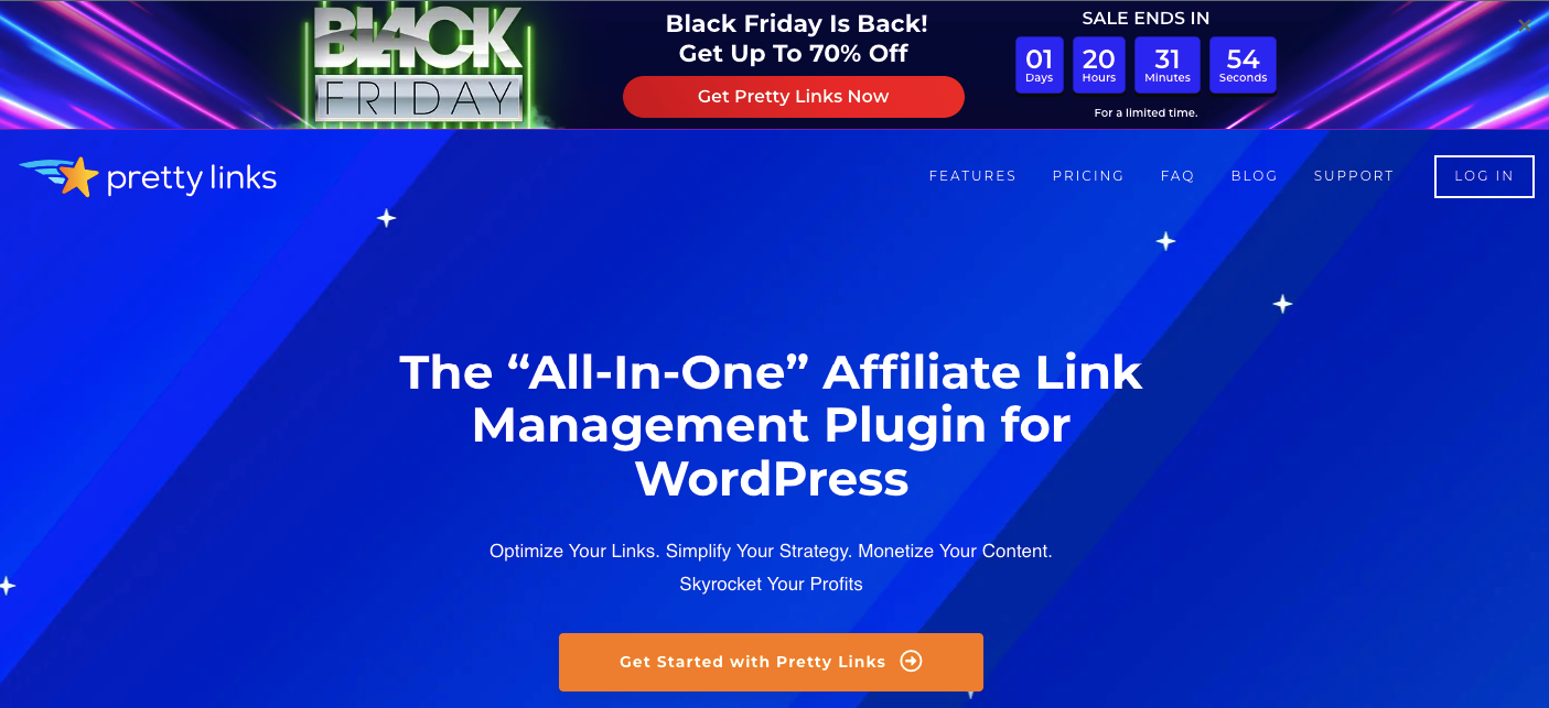 Pretty Links Black friday